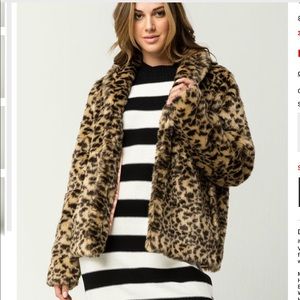 volcom leopard jacket